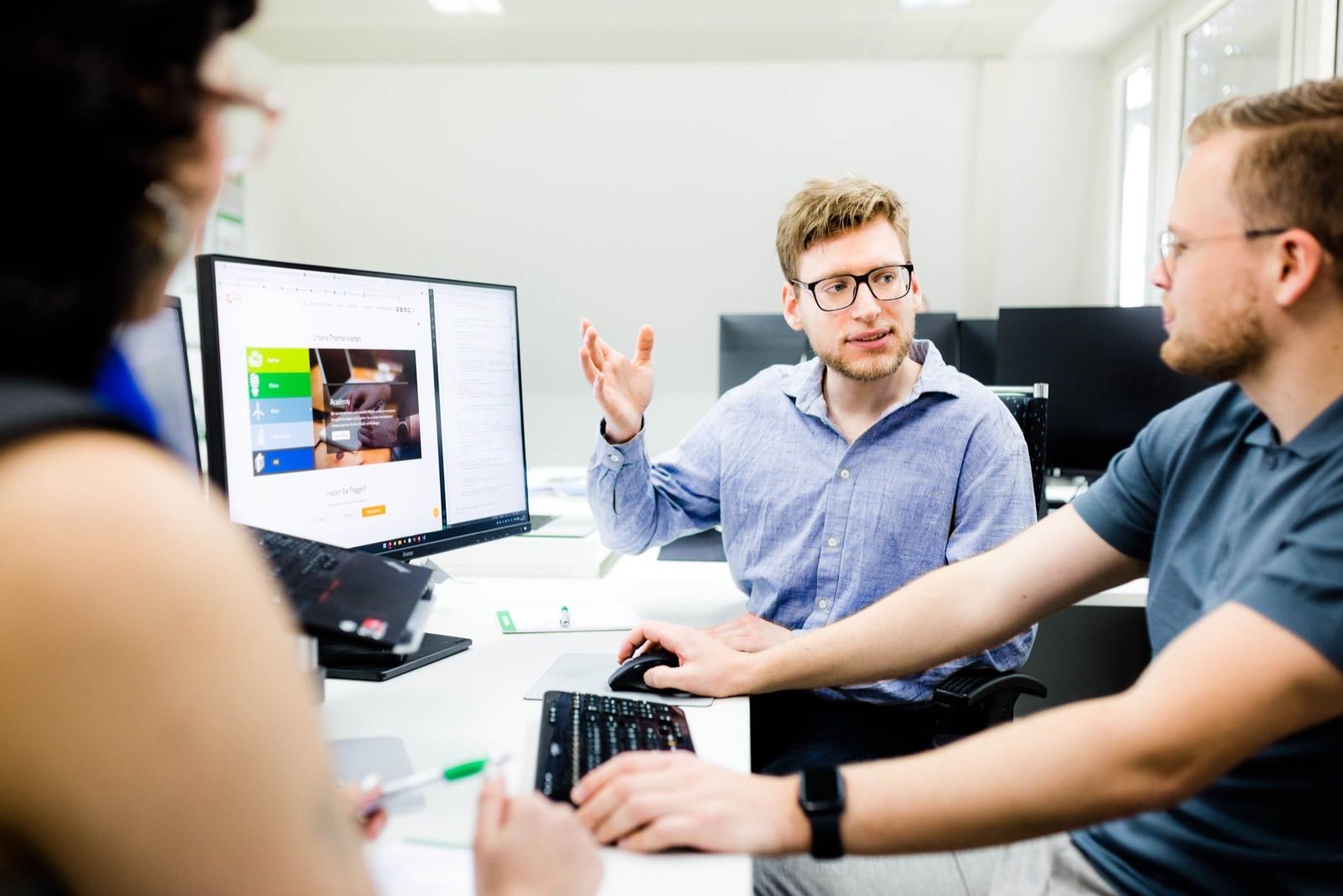 MARKENZOO Team bei der Arbeit